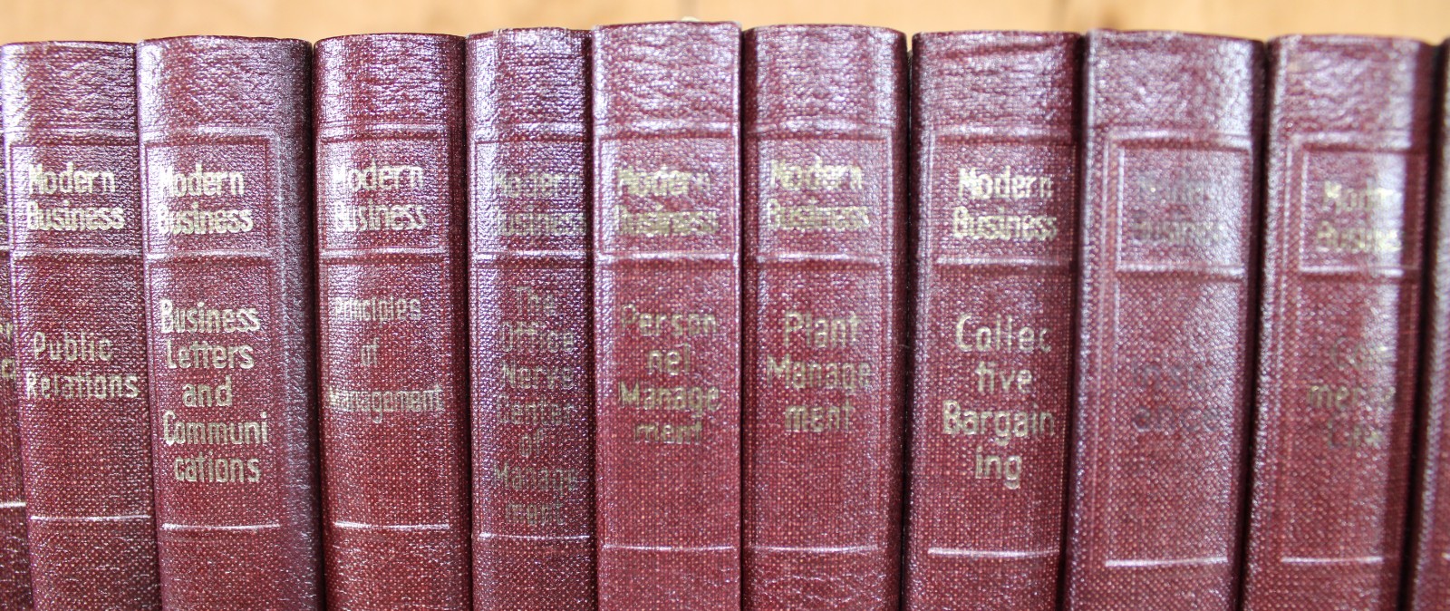 1965 Edition MODERN BUSINESS Complete 25 Vol. Set ALEXANDER HAMILTON INSTITUTE