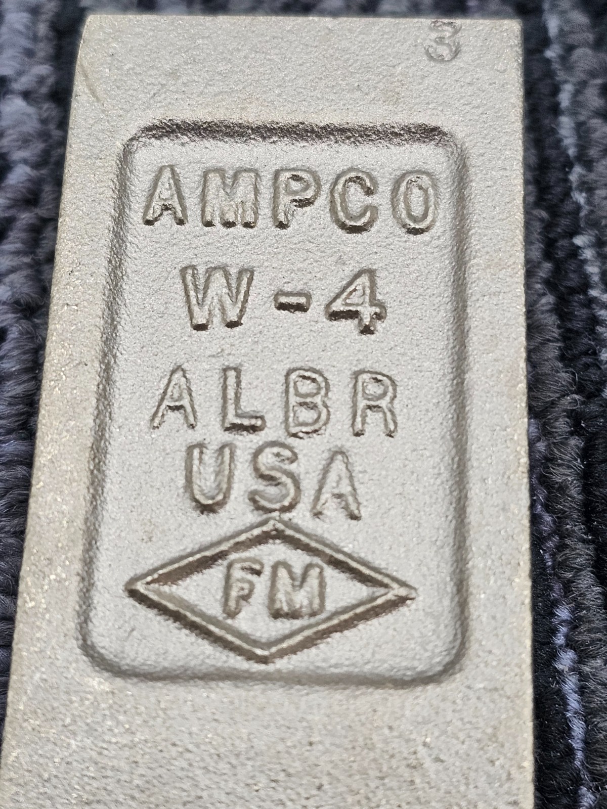 AMPCO W-4 Flange Wedge, Corrosion-Resistant 155mm Length, 38mm Width