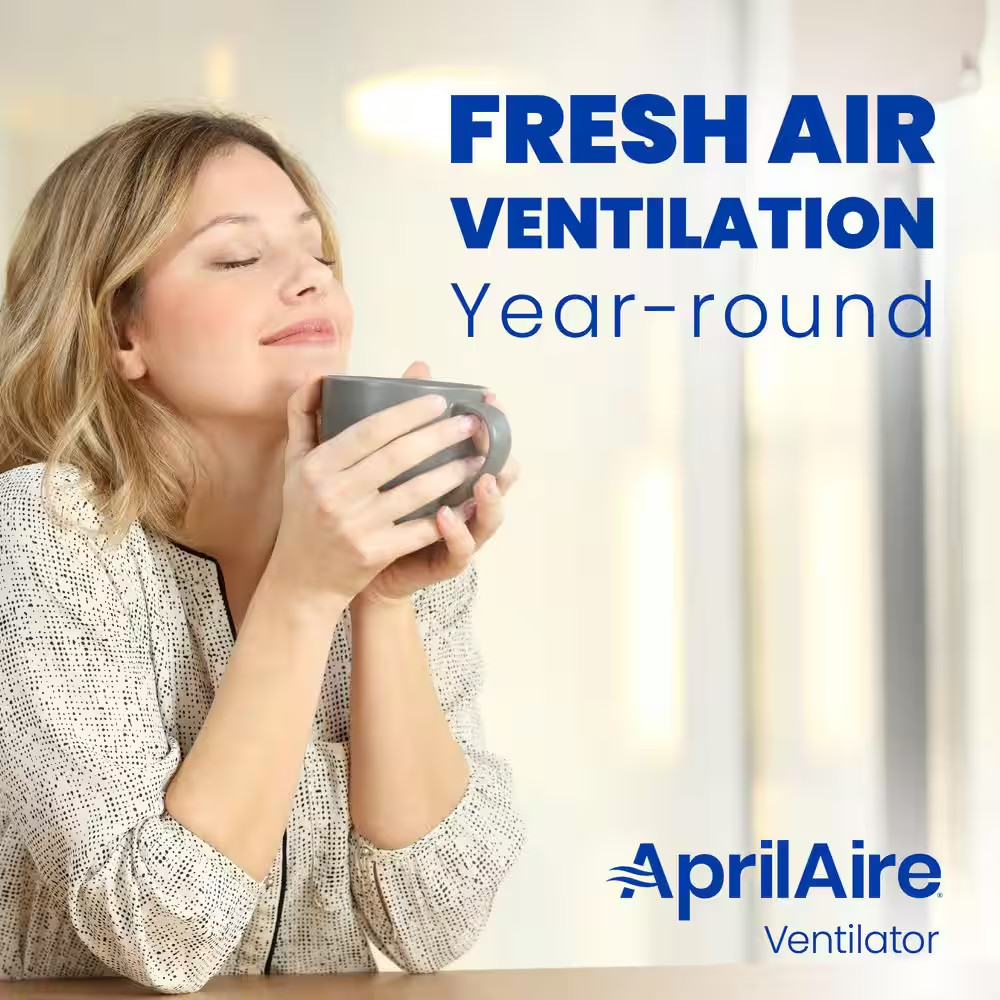 8145 Fresh Air Ventilator with Integrated Control, Powered Damper, and Filter