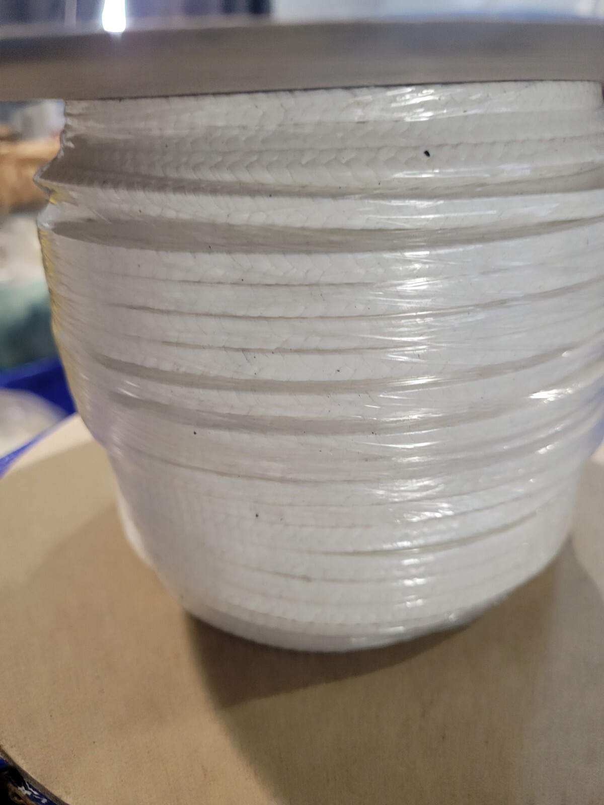 Teadit 2006 FDA 3/16″ Packing 5 POUNDS FDA Braided White Pure PTFE NEW $299