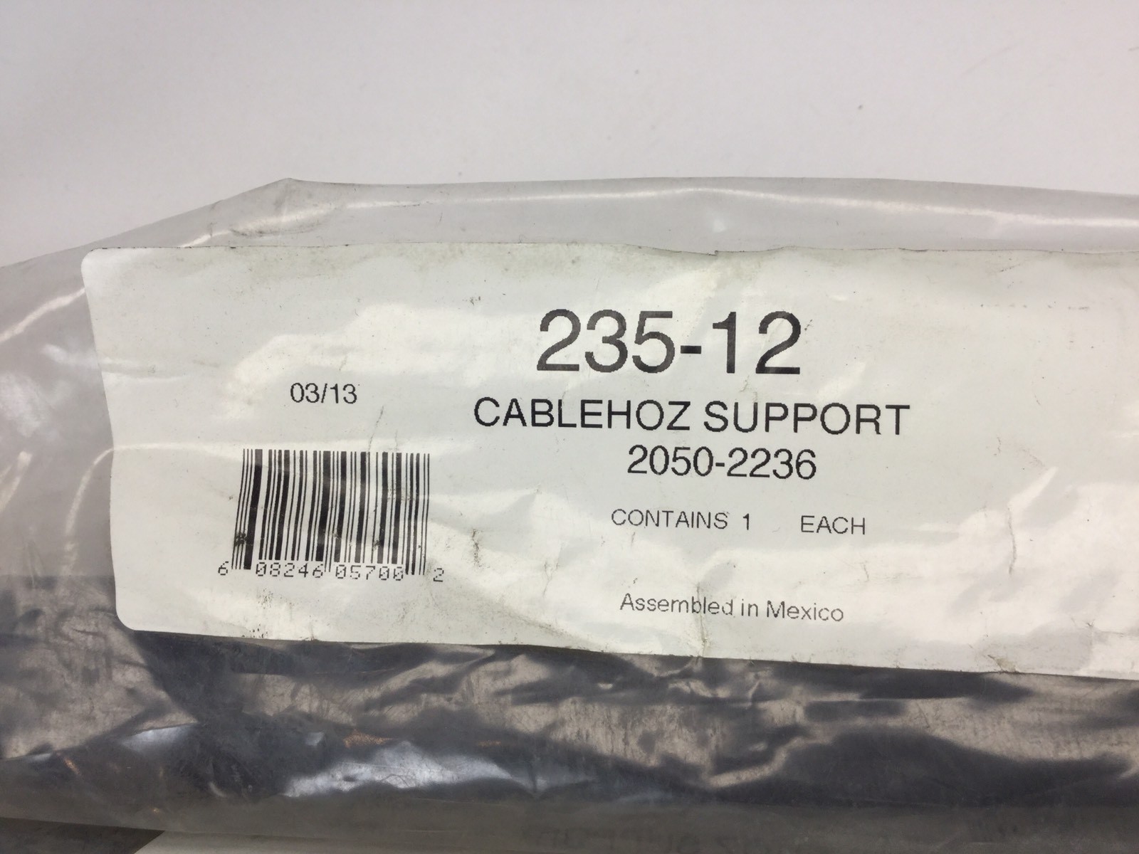 X6 Connector Cablehoz Support 235-12 (qty 6) 2050-2236 *Free Shipping*