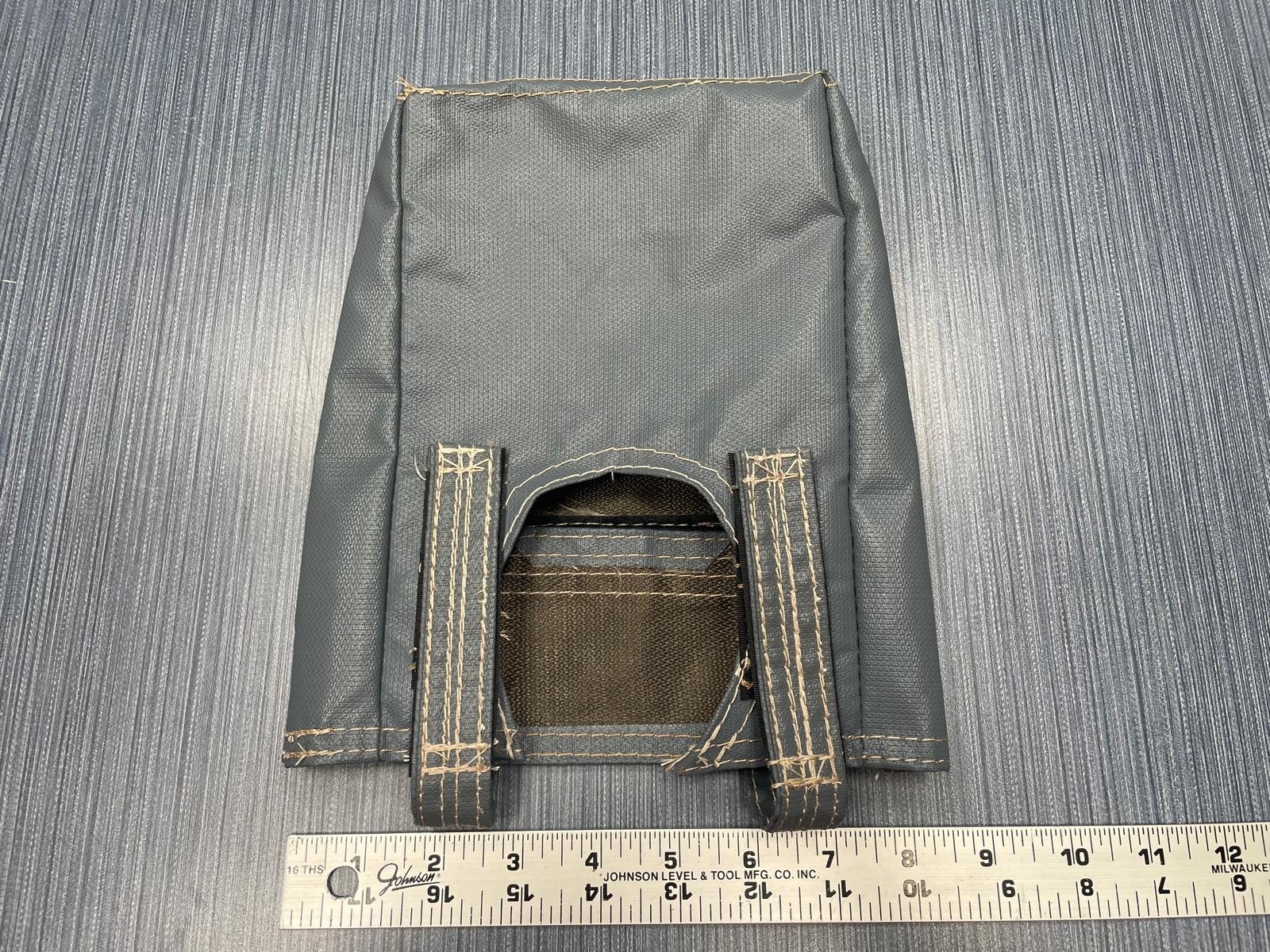 Gauge / Switch Cover Protector Hook & Loop Attachment & Opening