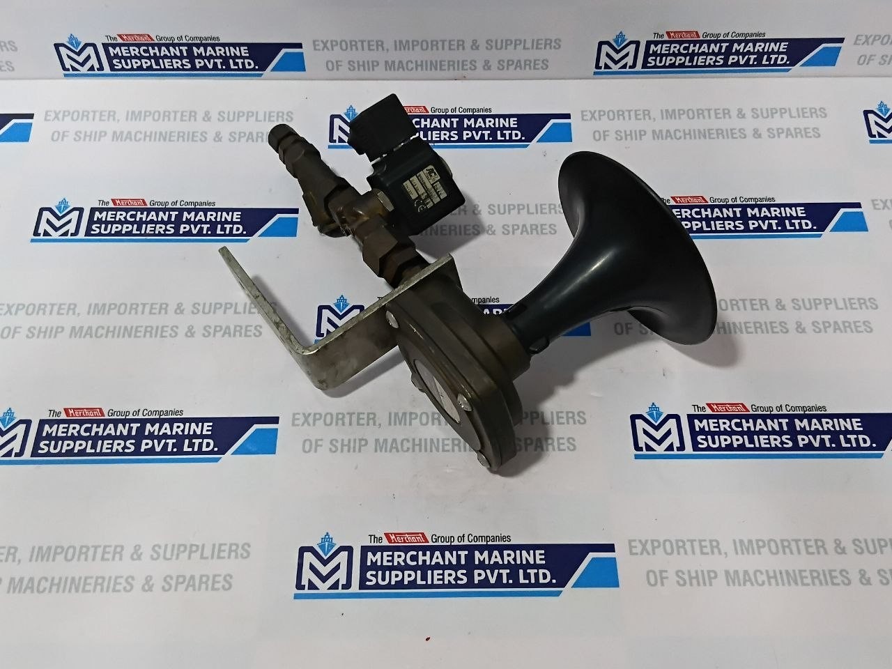 Kockum Sonics Tyfon MKT 75/800 Air horn With Solenoid Coil 24VDC Sweden