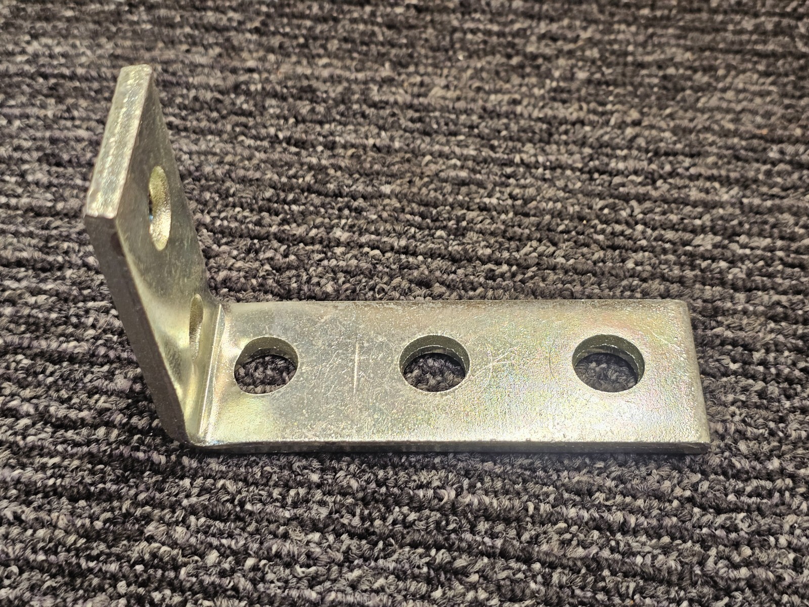 (QTY 10) Thomas & Betts B-917: Connector 5-Hole Angle Length 4-1/2 Inches Length