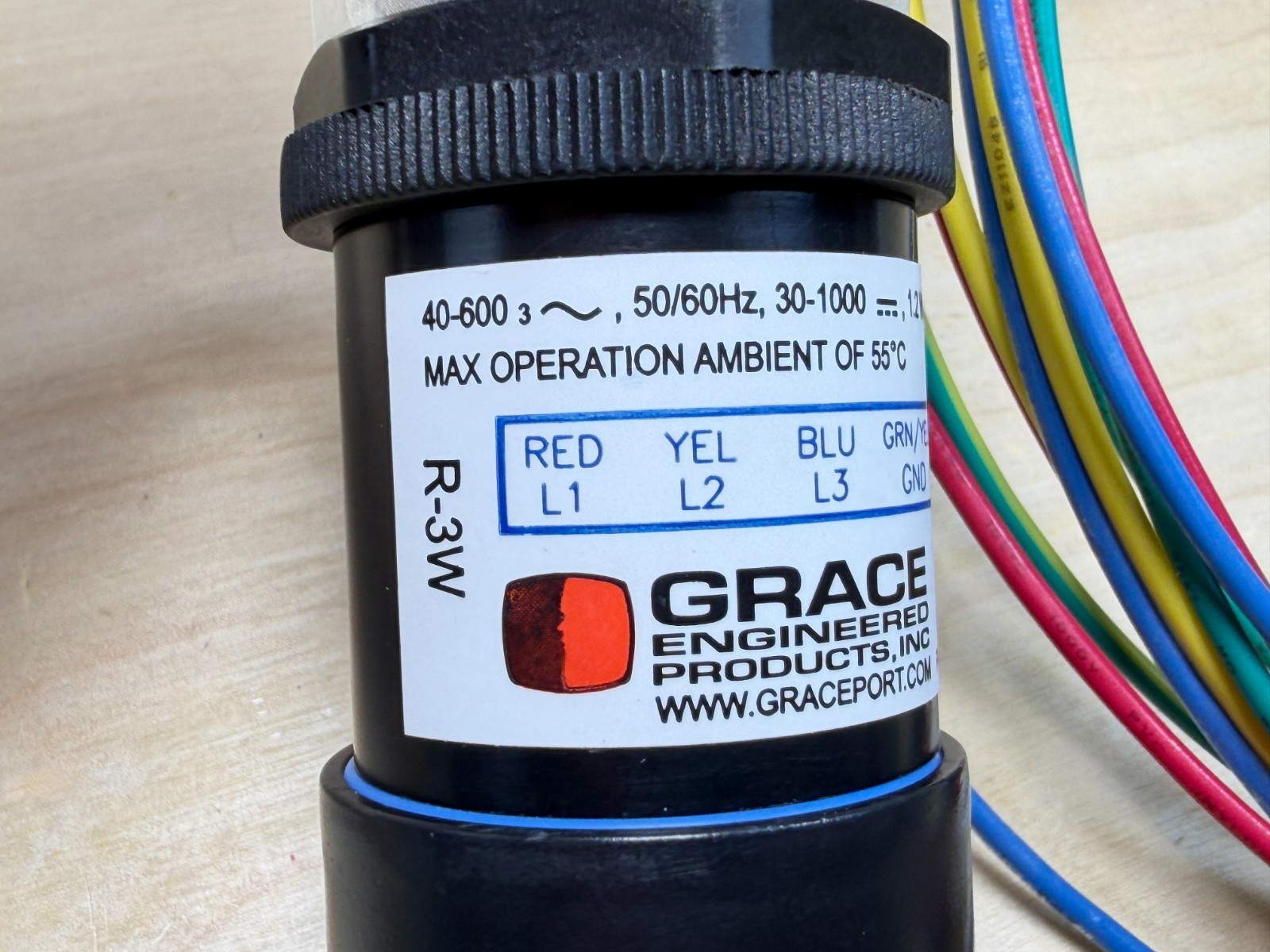 Grace R-3W Voltage Indicator with Flashing LEDs