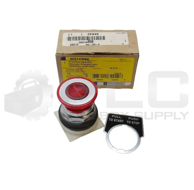 NEW SQUARE D 9001 KR9R /J PUSH/PULL OPERATOR 32012