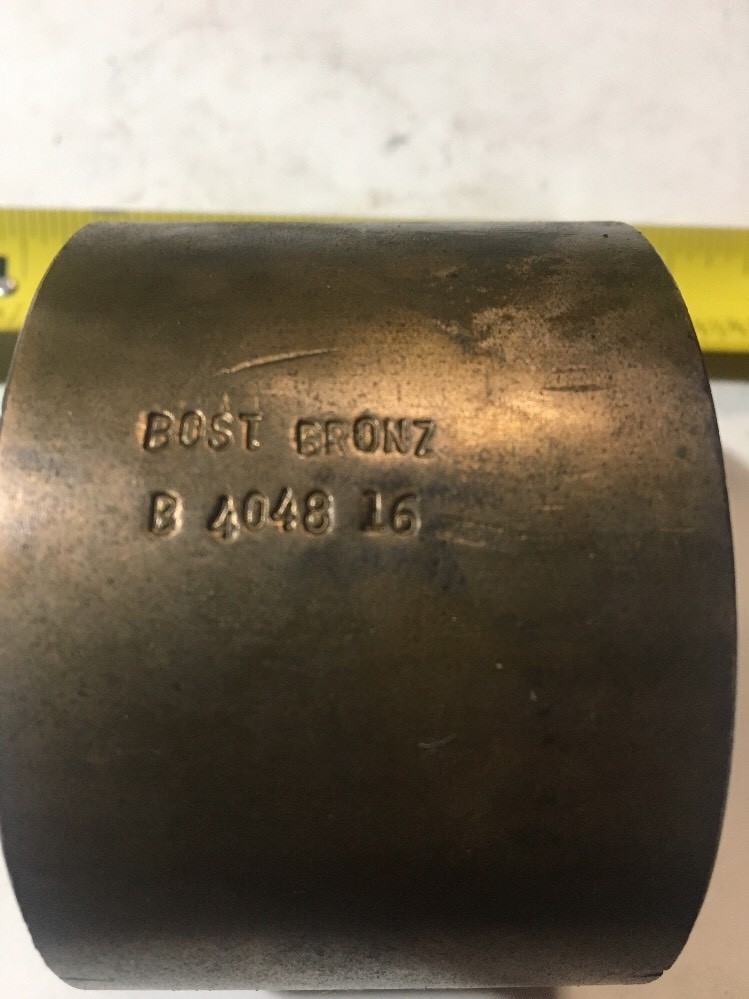 New Boston Gear Bost Bronz B4048 24 Cylindrical Bearing 35384 2 1/2” ID 3” OD