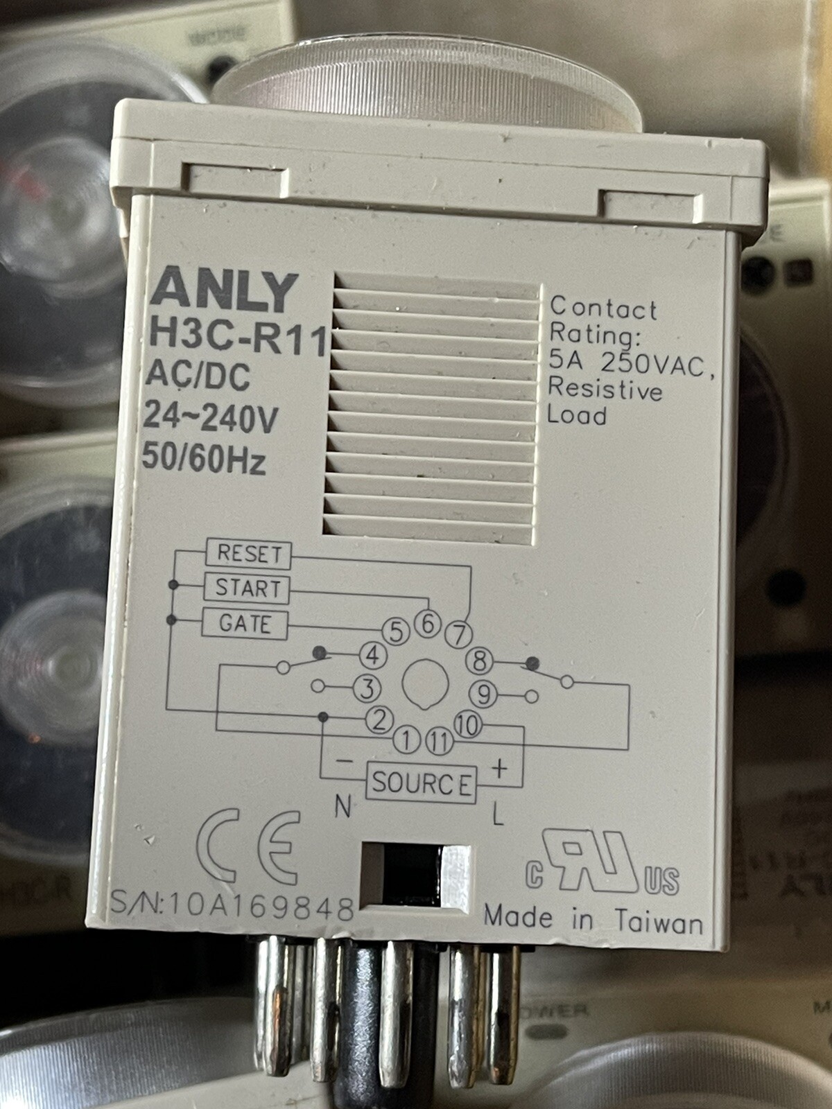 H3C-R11 ANLY ELECTRONICS Timer
