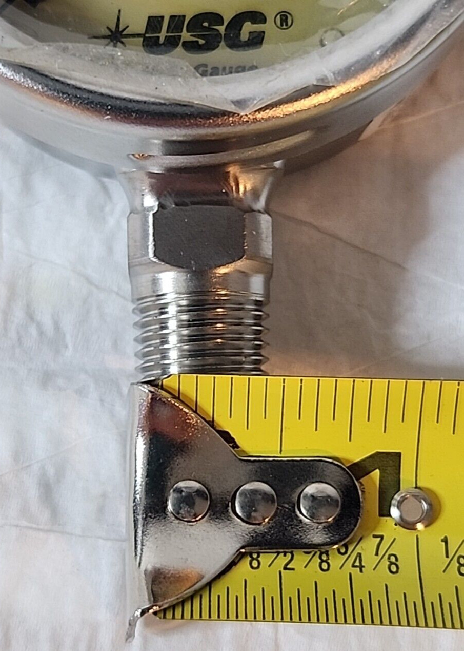 USG Ametek 58-81-5 Gauge 3000 PSI Glycerin Filled 2-1/2″ Pressure Gauge 253021A