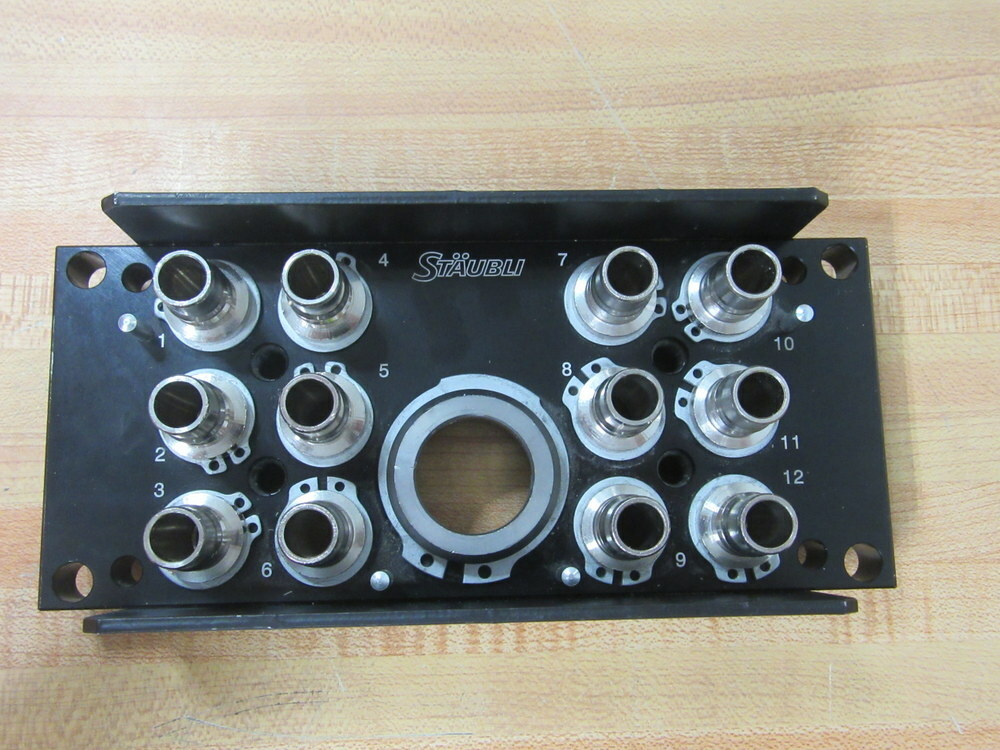 Staubli RMI09-5202/JV Valved Plug RMI095202JV Complete Unit