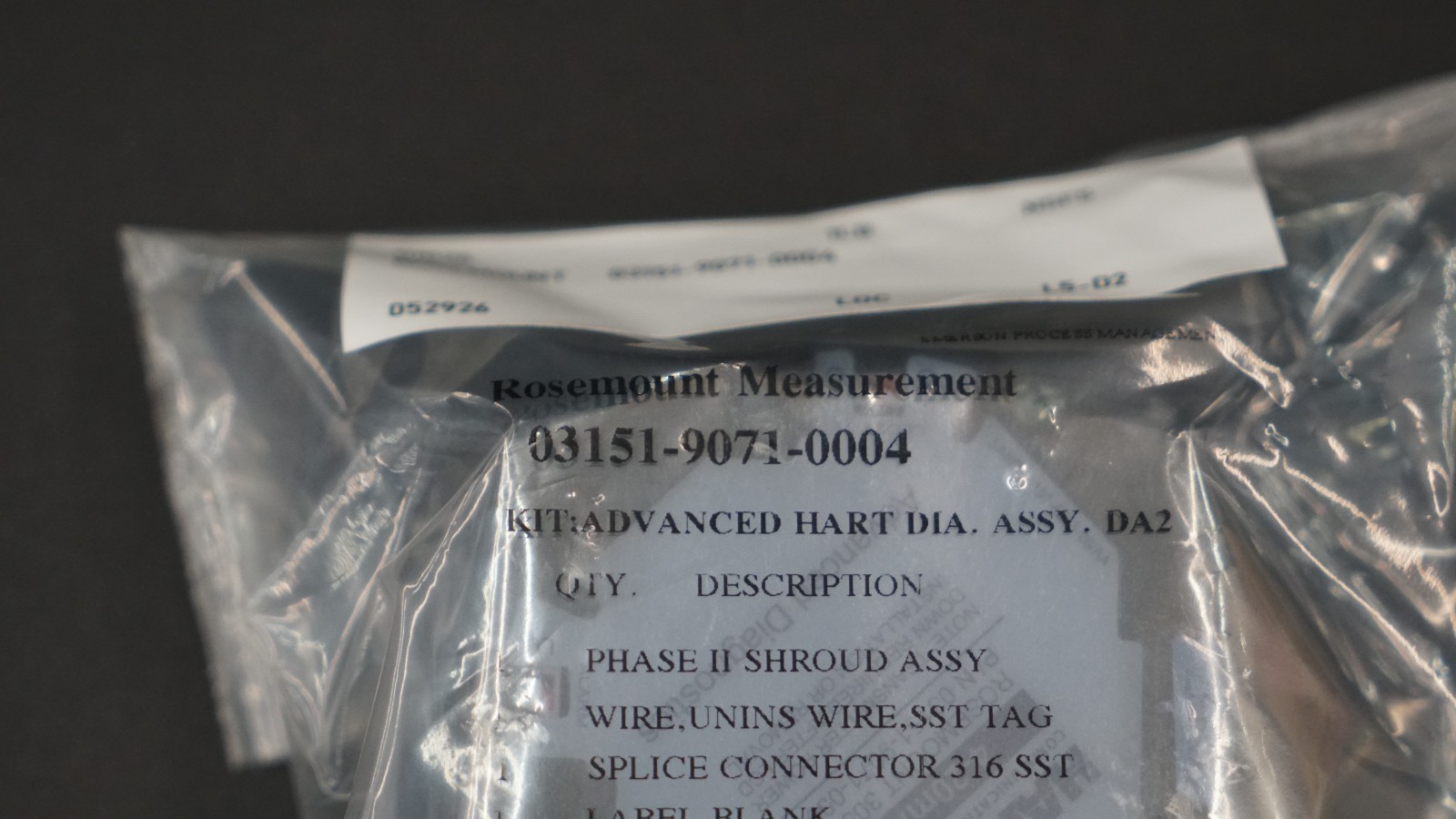 Emerson Rosemount 03151-9071-0004 Advanced HART 4-20mA Diagnostic Assembly 3051S