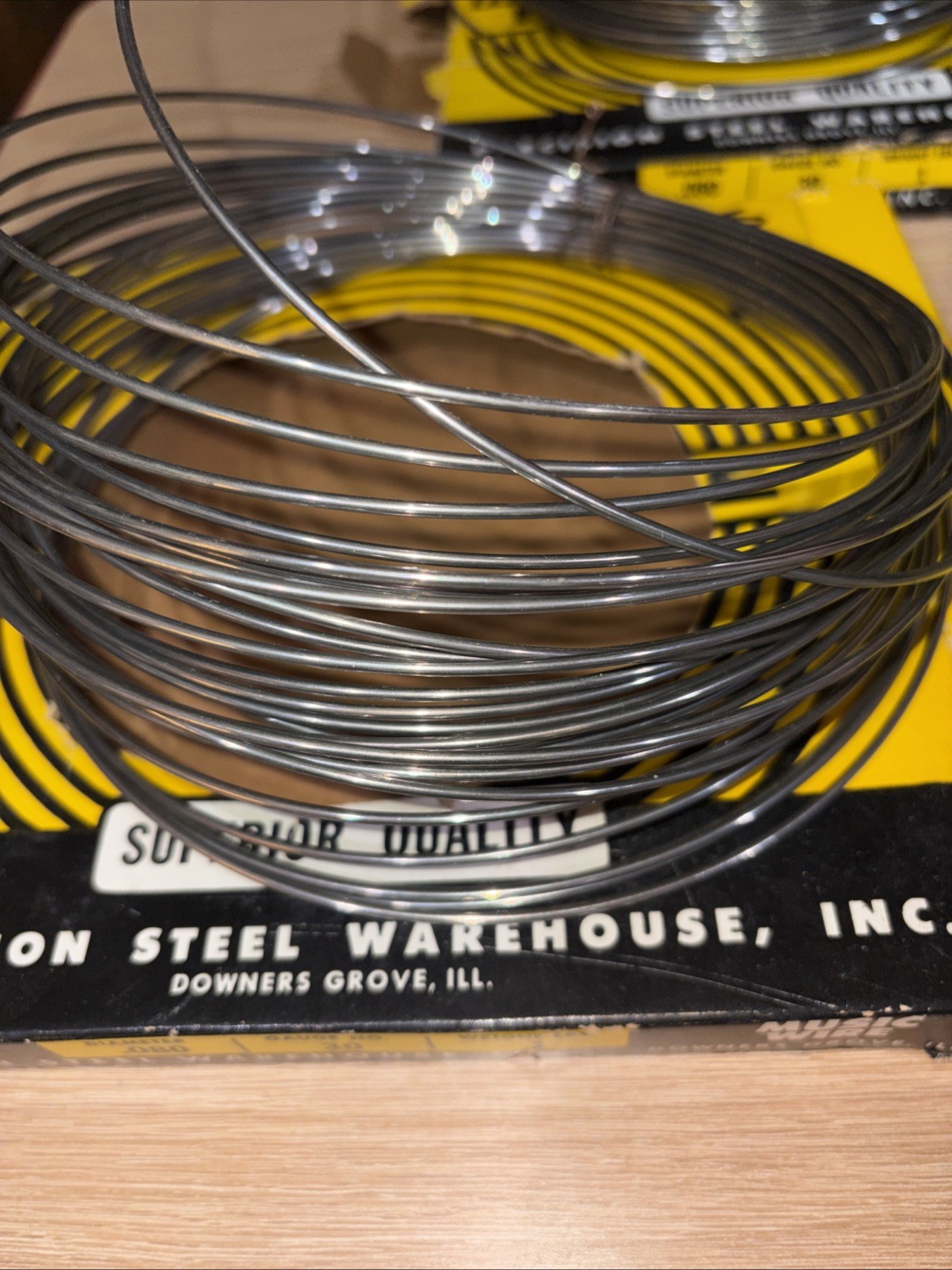 Vtg Music Wire Lot 4 Precision Brand USA .006,0.80,and .090 DIAM READ