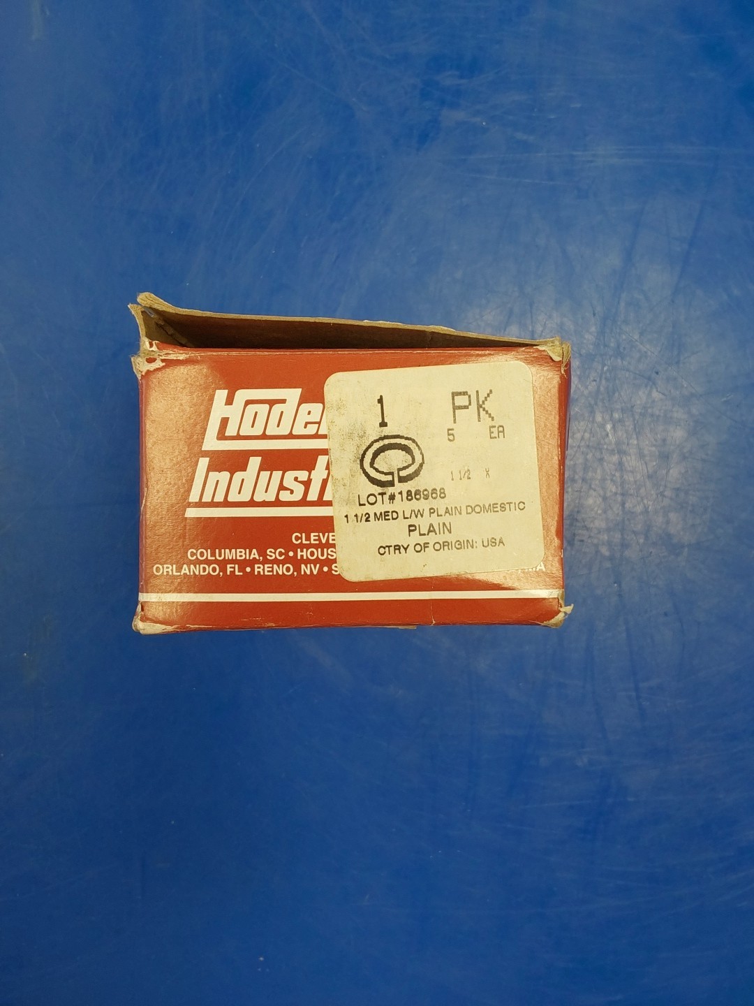 HODELL-NATCO DML-150N0000P 9 PACK 1 1/2 MED L/W Plain DOMESTIC