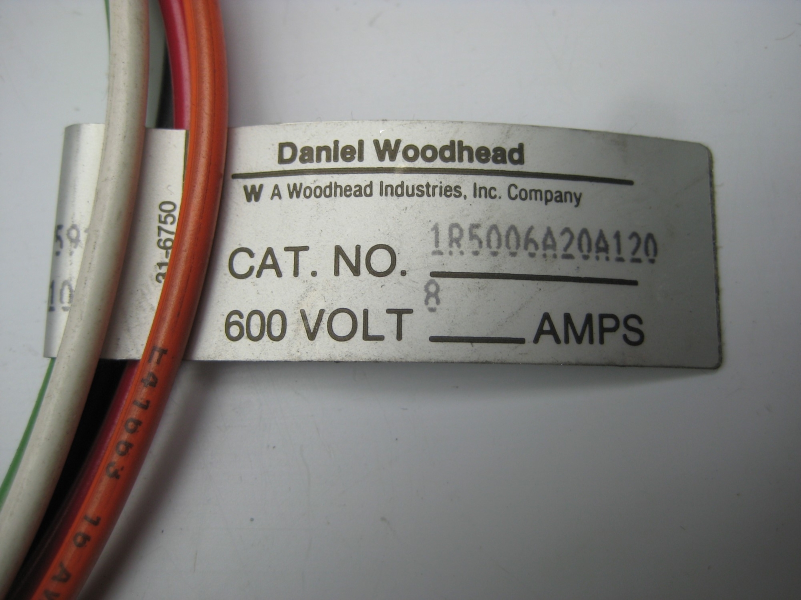 DANIEL WOODHEAD 1R5006A20A120 WIRING HARNESS NSNP
