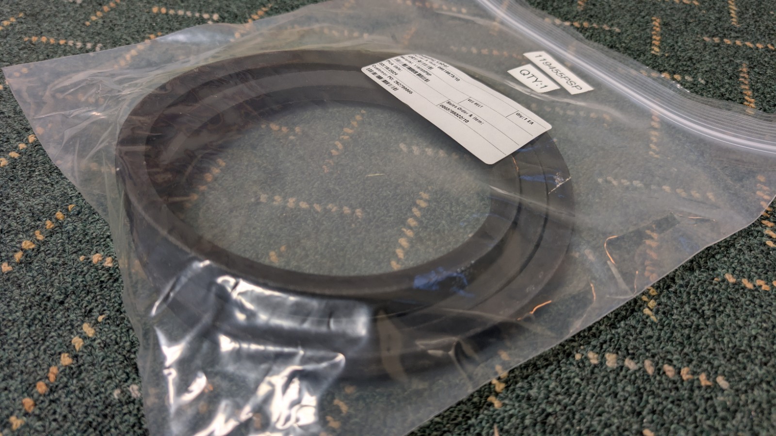 SPX FLOW VEE BELT Item Number: 119455PSP