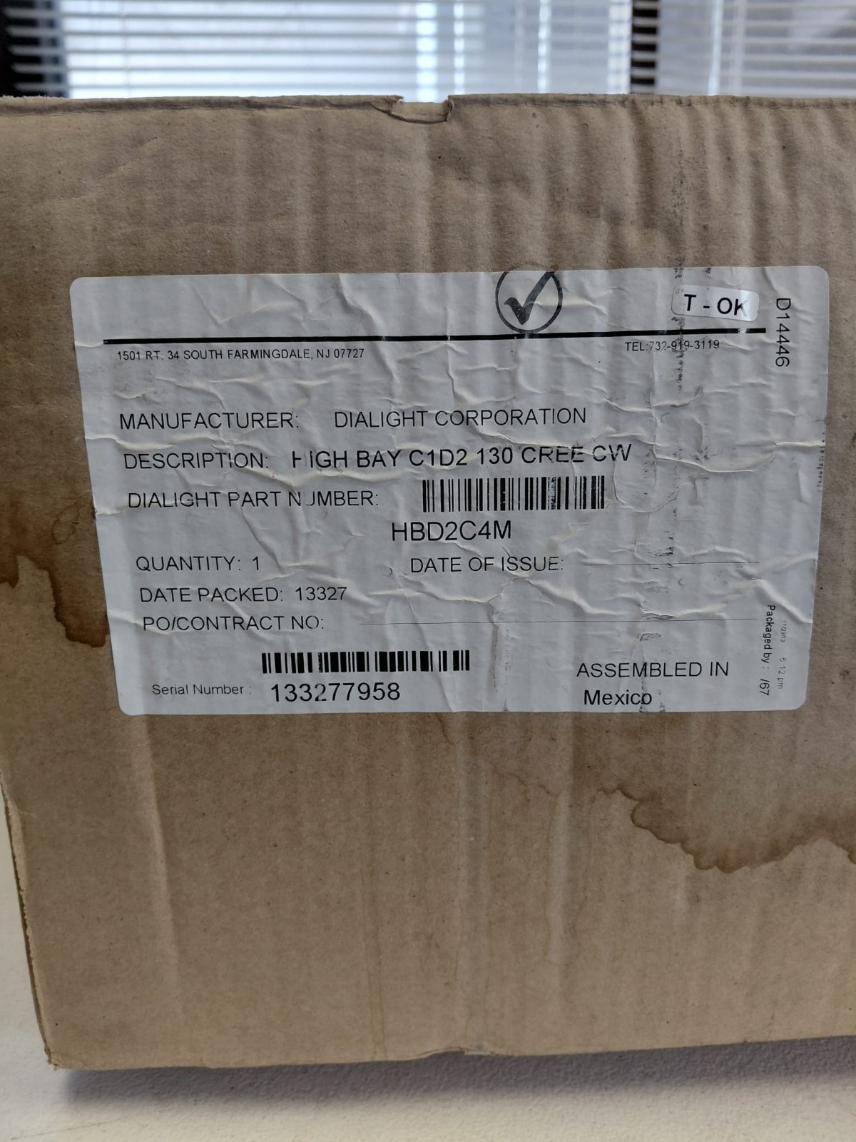 Dialight HBD2C4M LED Flood Light /Dialight HBD2C4M MEXİCO