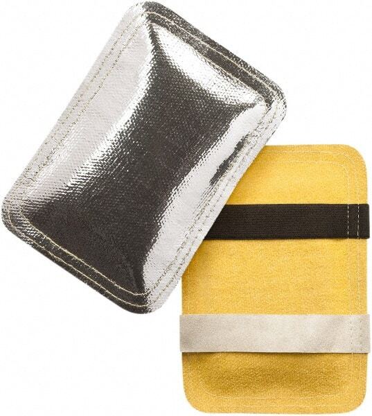 Steiner 15A87 Glove Pad: 7-1/2″ Long, Aluminized Fiberglass Pad Unlined