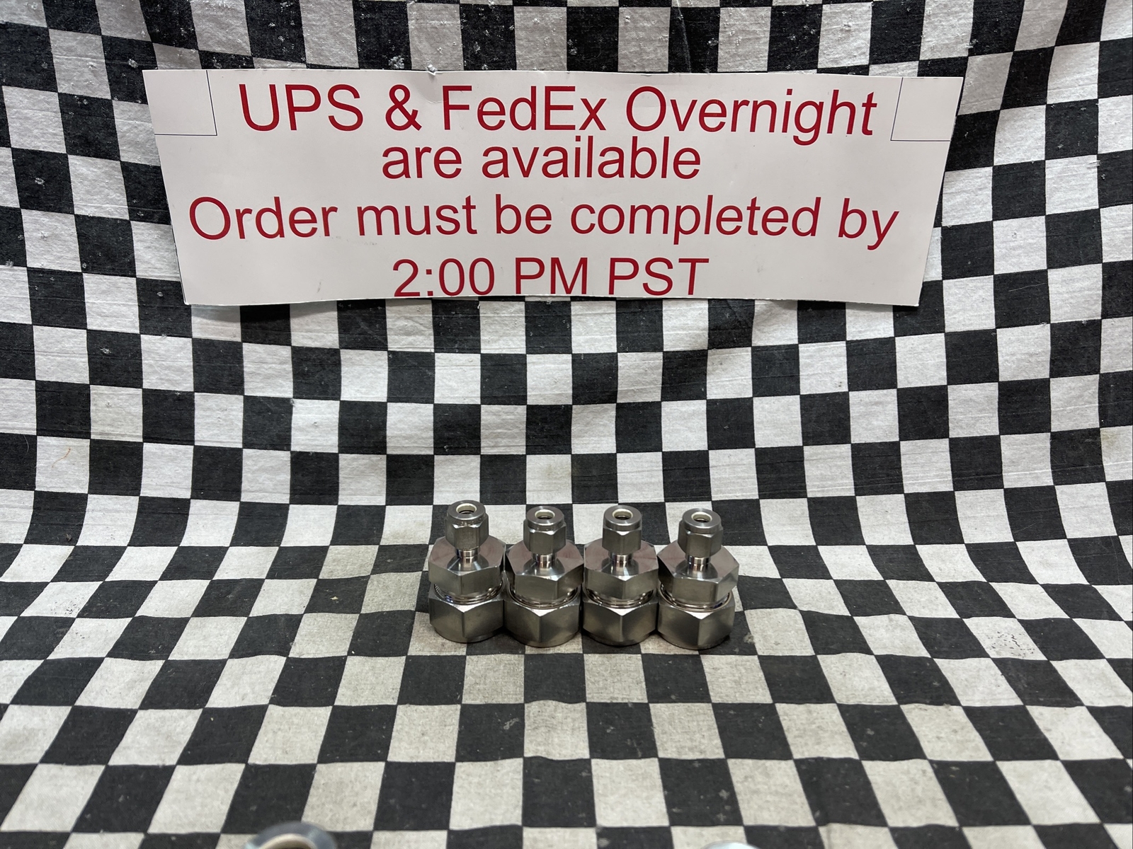 SWAGELOK REDUCER UNION 3/4″ X 1/4″, SS-1210-6-4, LOT OF 4, SHIPSAMEDAY#1606V7