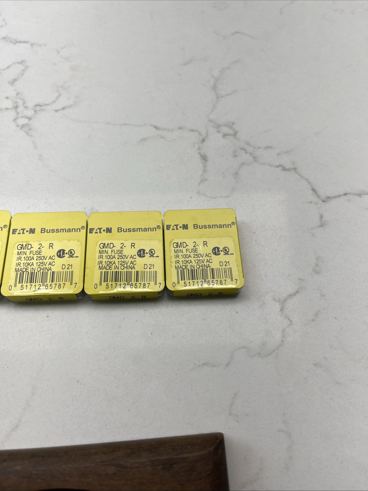 Bussmann GMD-2-R (lot Of 5 Packs Of 5)