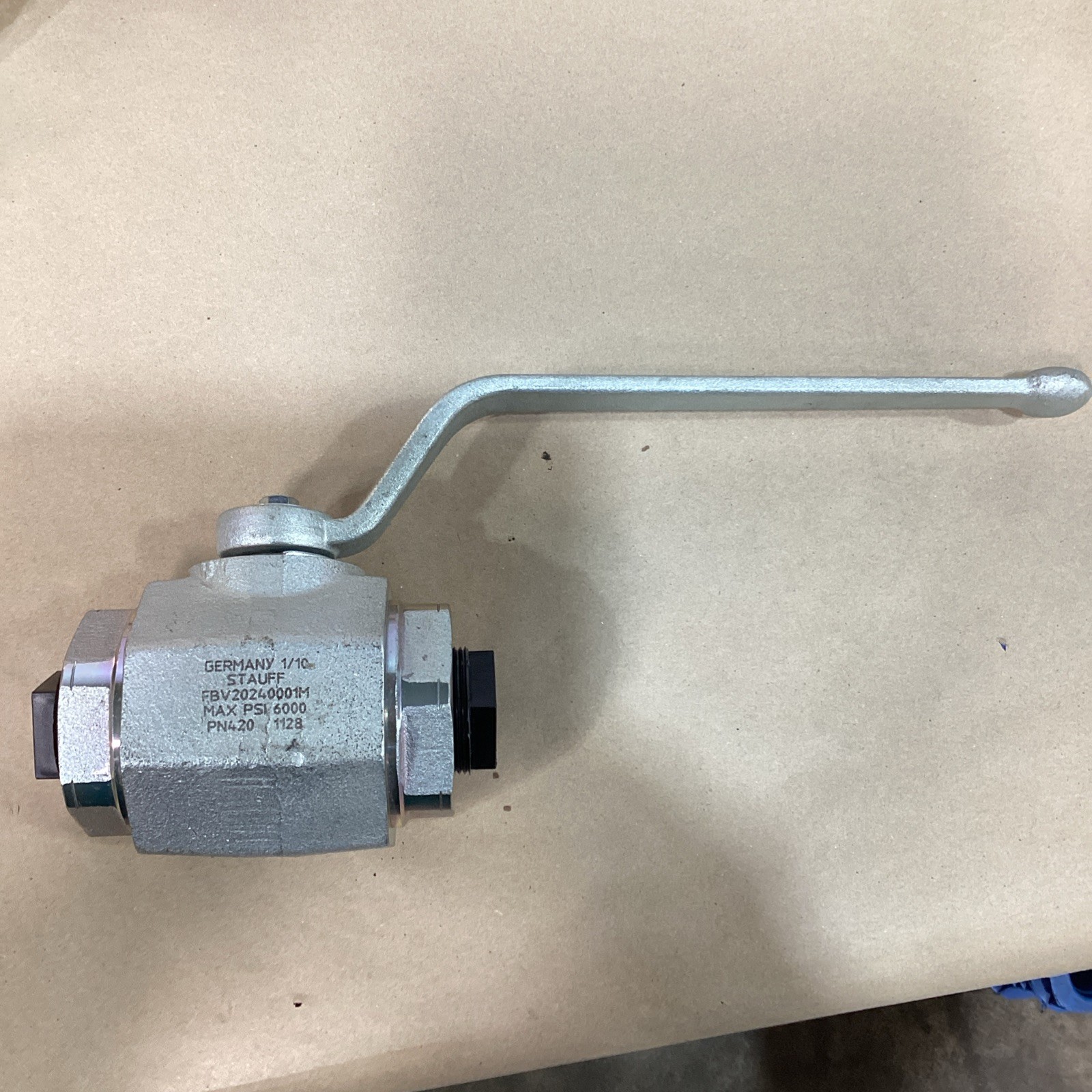 Stauff 1 7/8” Ball Valve, Max 6000psi FBV20240001M