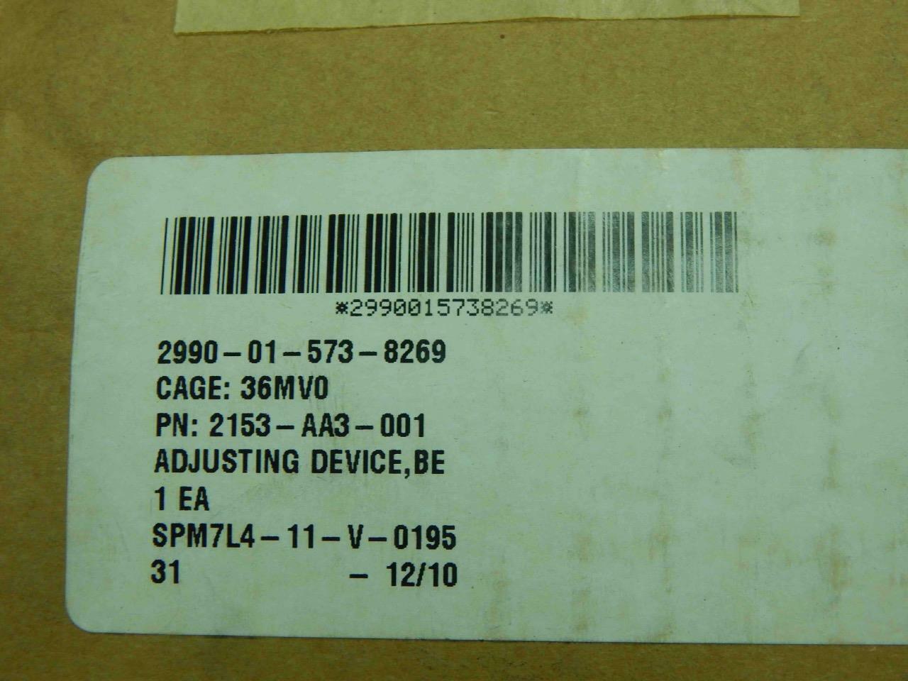 SPARTAN 2153-AA3-001, 2990015738269 ADJUSTING DEVICE,BELT-CHAIN TENSIONER