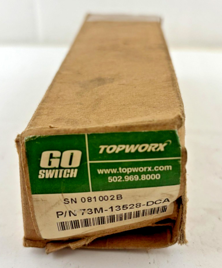 TopWorx 73M-13528-DCA Switch Box Position Monitor Industrial Control