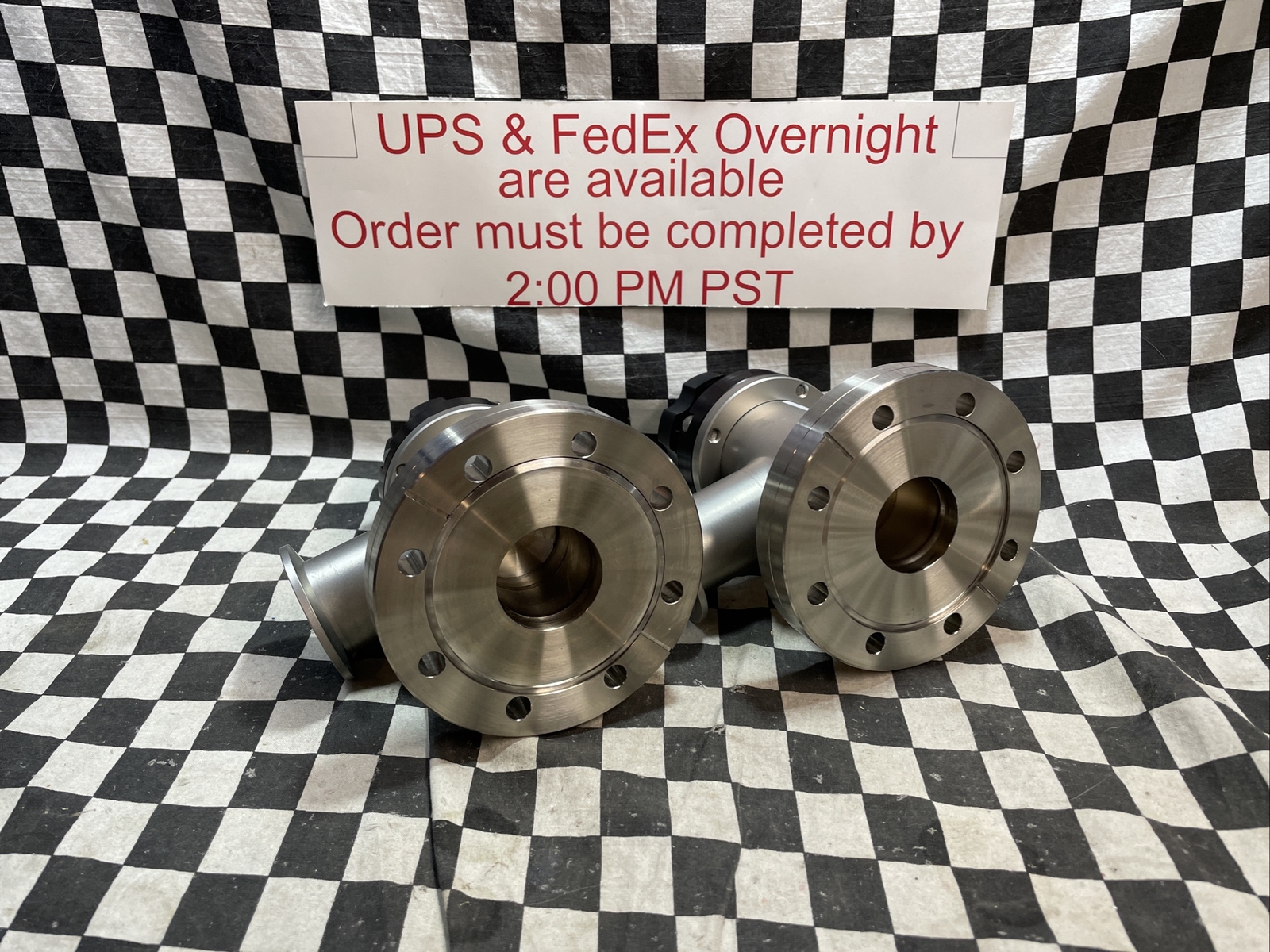 NOR-CAL VACUUM Angle MANUAL VALVE, CF 4-5/8 x NW40, 911223-1, 9112231, LOT OF 2
