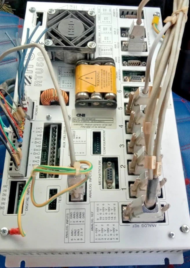 The HSD RTU500 CNI (P/N: H0112D500D100) modular Remote Terminal Unit