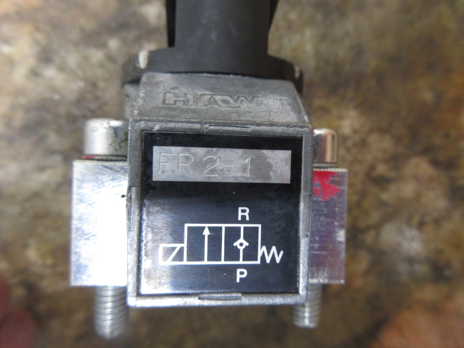 HAWE VALVE FR 2-1 HAWE VALVE FR2-1 HYDRAULIC VALVE