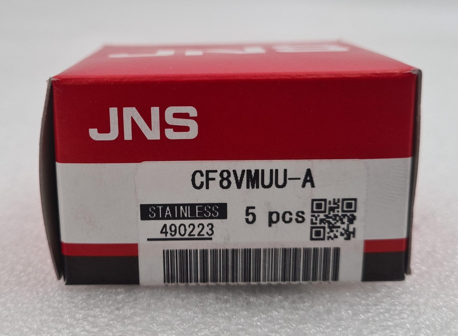 [5-pcs pack] NEW – JNS NOSE SEIKO Cam Follower CF8VMUU-A 490223 (STAINLESS)