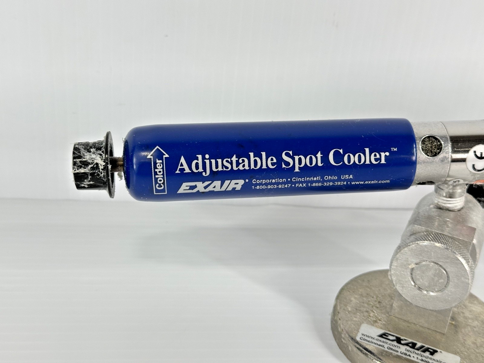 EXAIR Adjustable Spot Cooler Air Cooling System Magnetic Base Industrial
