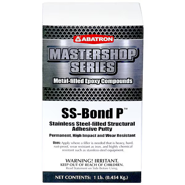 Abatron Putty, 1 lb Container Size, Pail, SS-Bond P, Gray SSPK1L Abatron SSPK1L