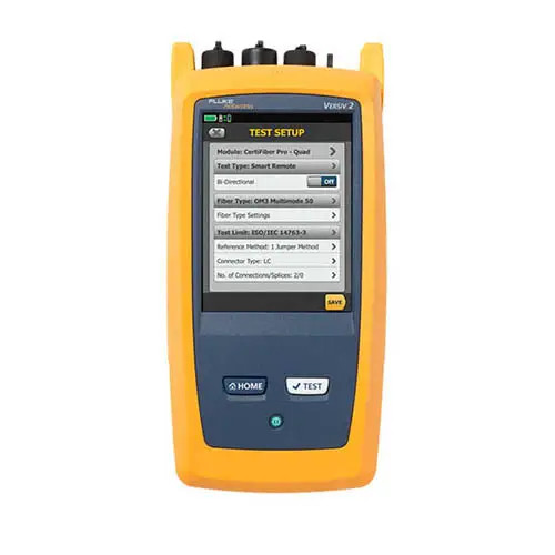 Fluke Networks CFP2-100-S CertiFiber Pro Single-mode OLTS Kit w/Wi-Fi