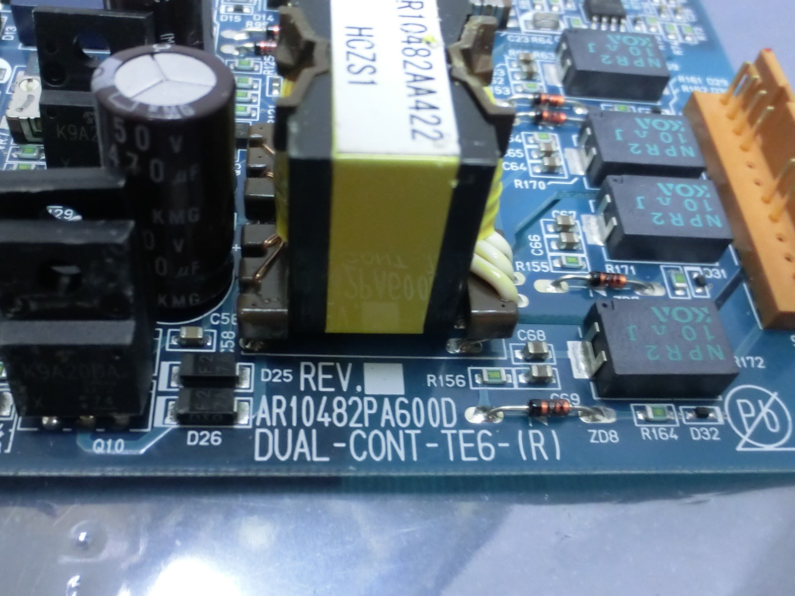 Kyosan AR10482PA600D Dual-CONT-TE6-(R) Board,KR11004BB650C,Used,Jp~A133