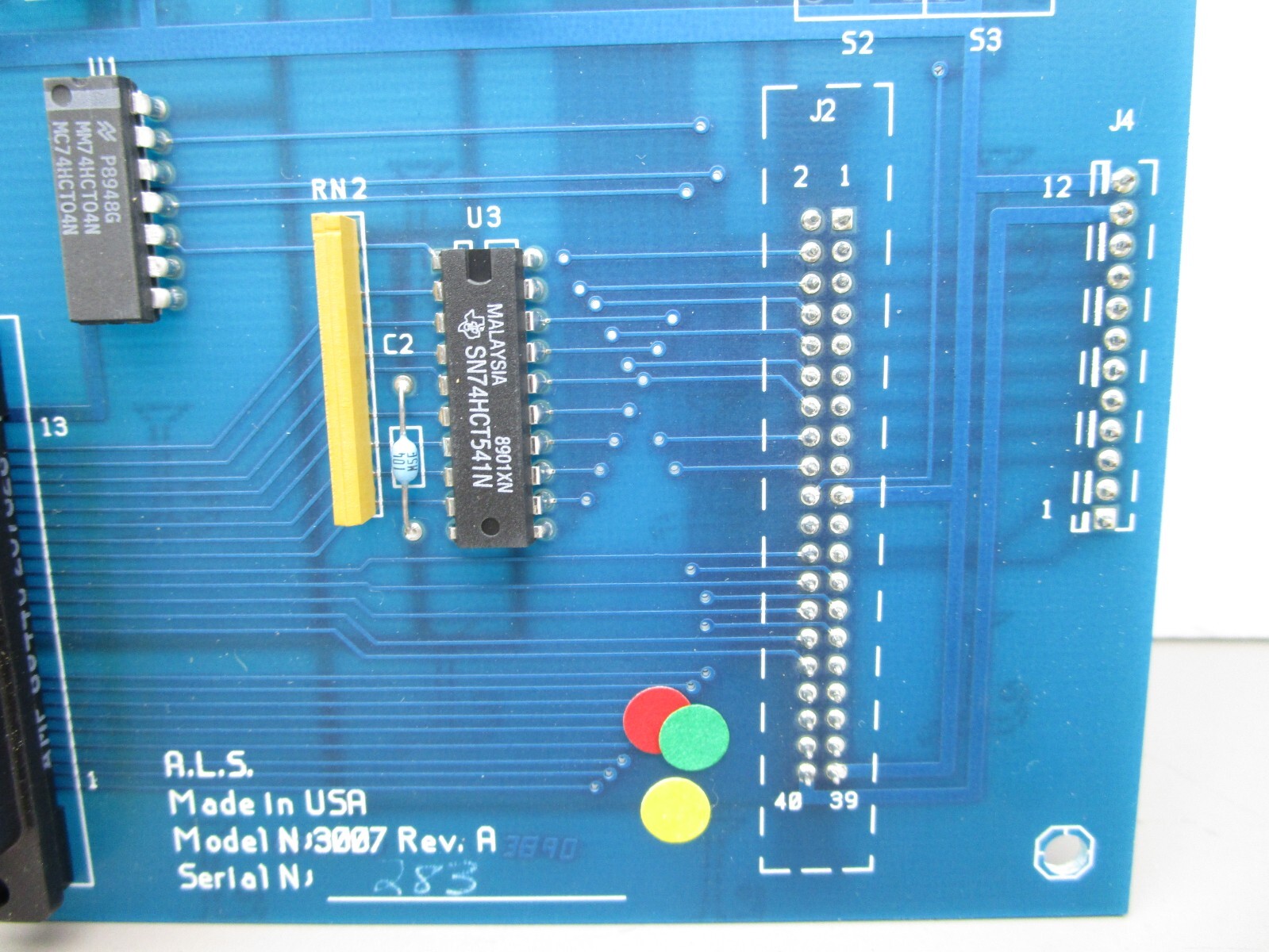 ALS 3007 Rev.A 3890 Control Board for iRTU 3000 Remote Terminal Unit