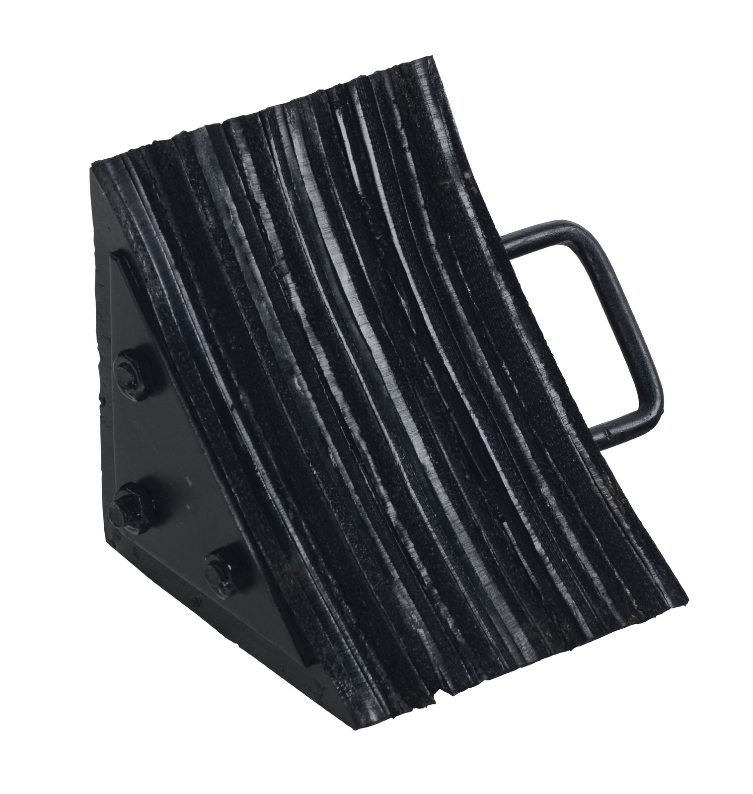 Vestil LWC-15 Laminated Rubber Wheel Chock Overall W x L x H in. 10-5/16 x 8 x 8