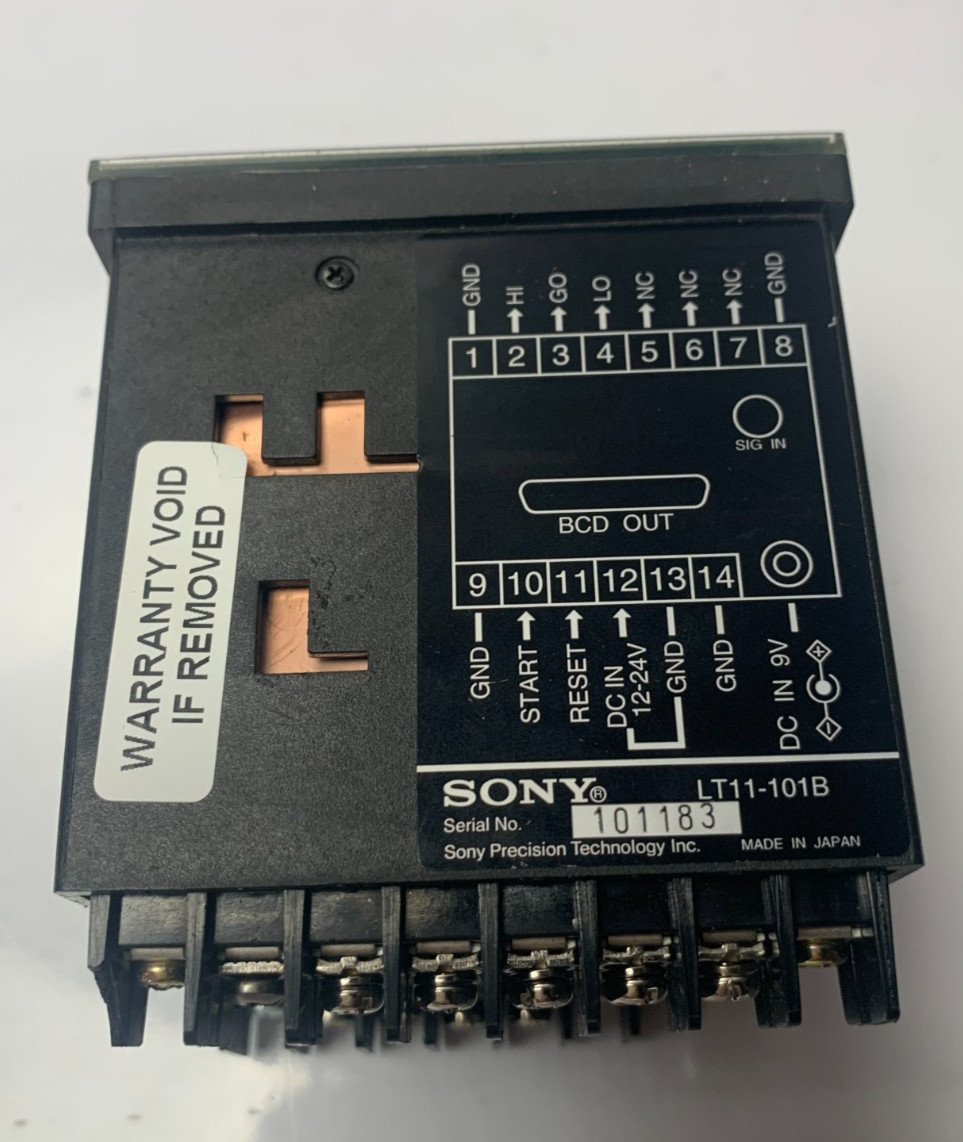 Nice! Sony LT11-101B Digital Operator Interface Display