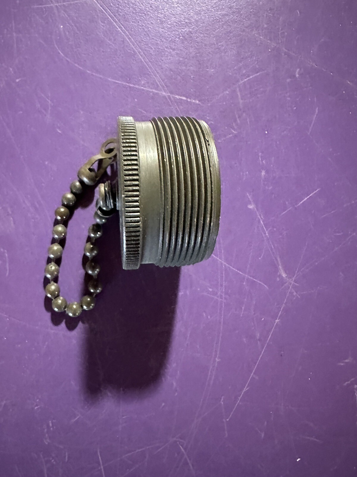 AMPHENOL CIRCULAR CONNECTOR END CAP 9760-24 P (MALE)