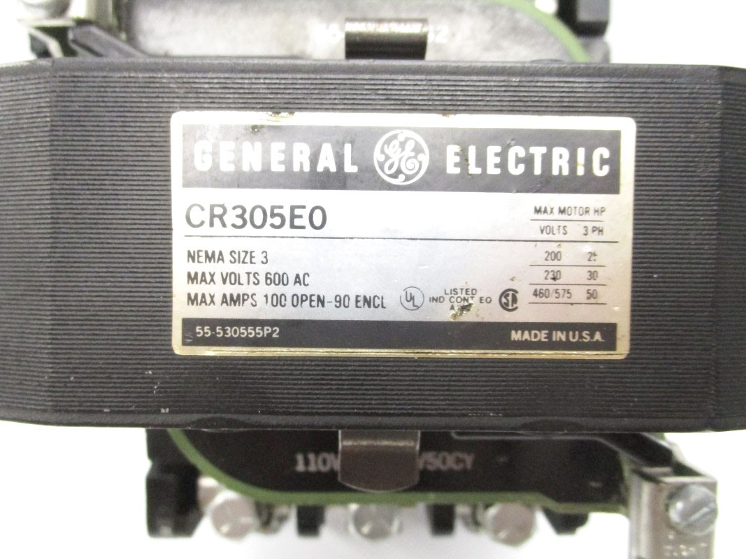 GENERAL ELECTRIC CR305E002 92/110V 100A UNMP