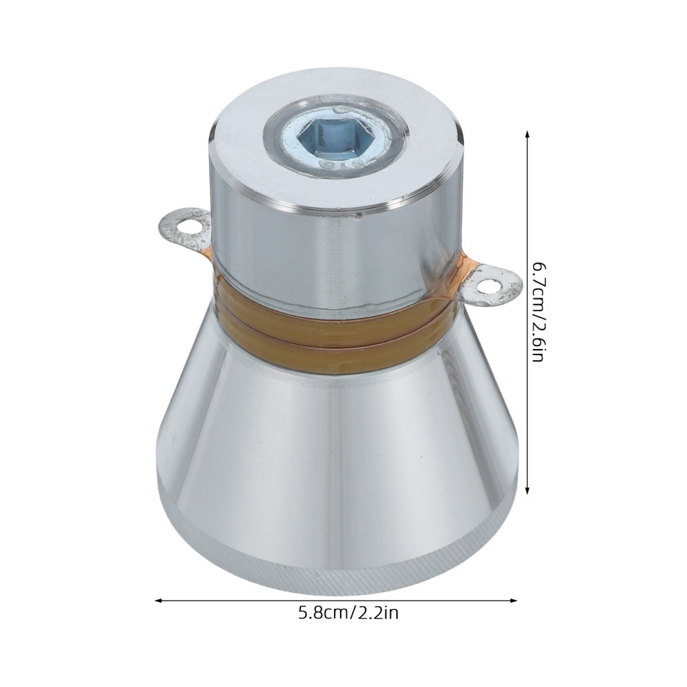28kHz Ultrasonic Transducer, 60W Iron Piezoelectric Oscillator for Industrial