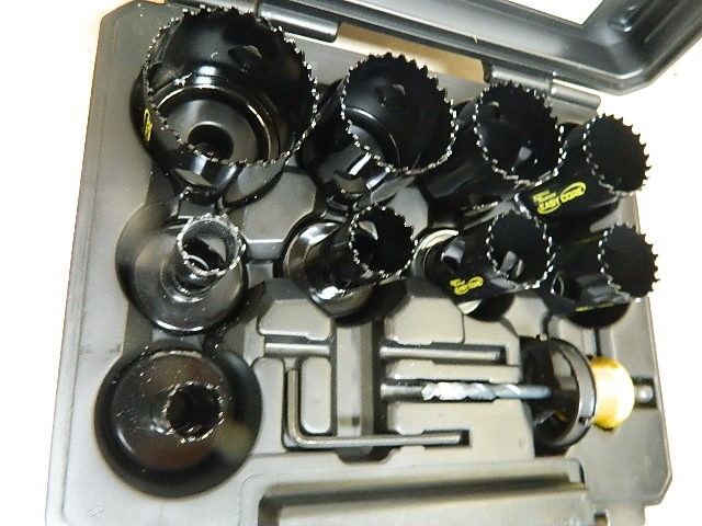 Kimbell Midwest Easy Core 83-508 Bi Metal 13 Piece Hole Saw Set