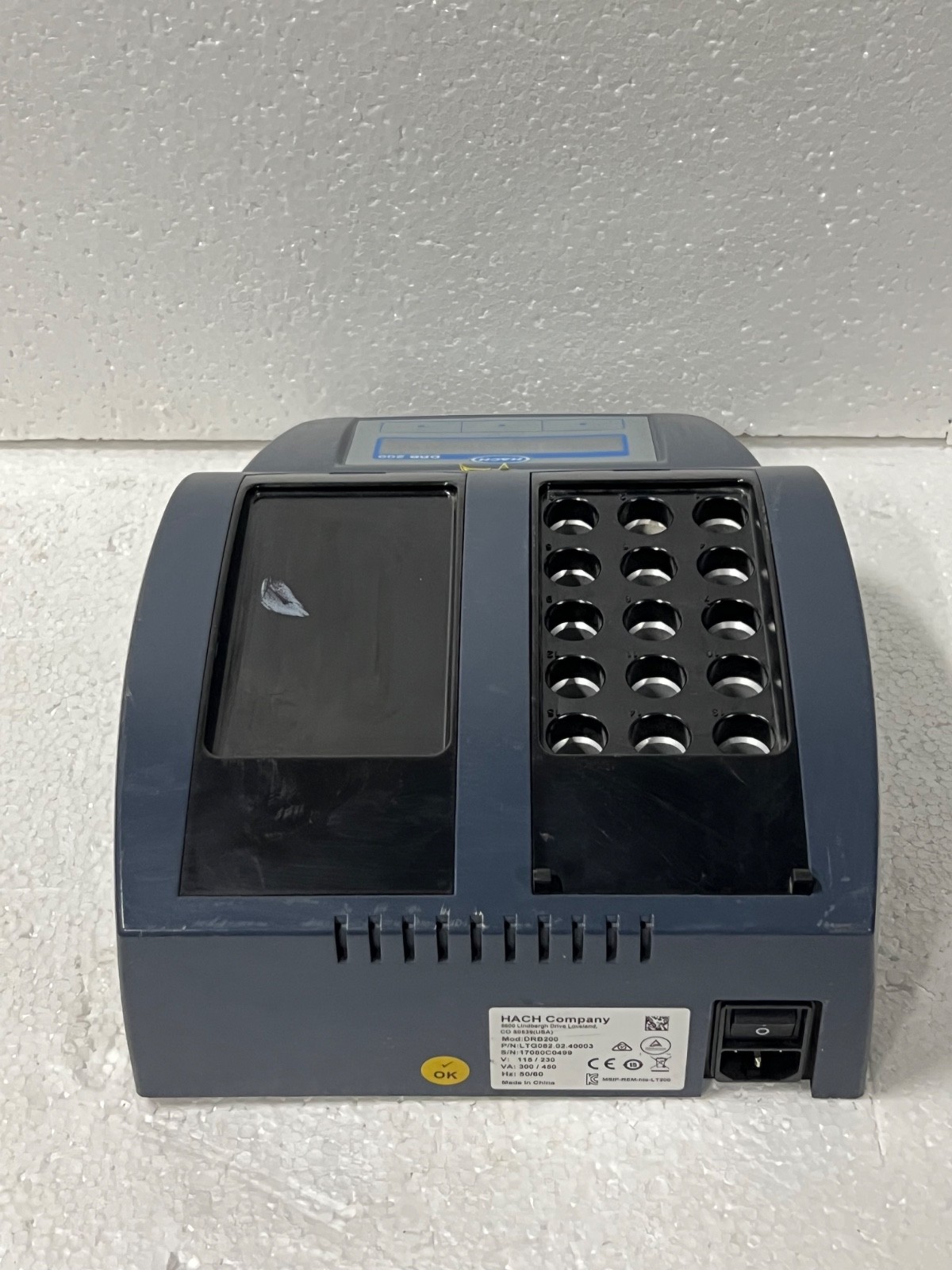 Hach DRB200 Digital Reactor Single Block LTG082.02.40003