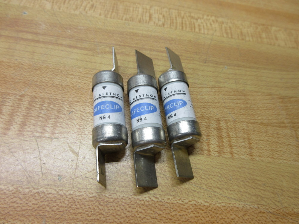 GEC Alsthom NS 4 Amp Safe Clip Fuse BS88-6 1988