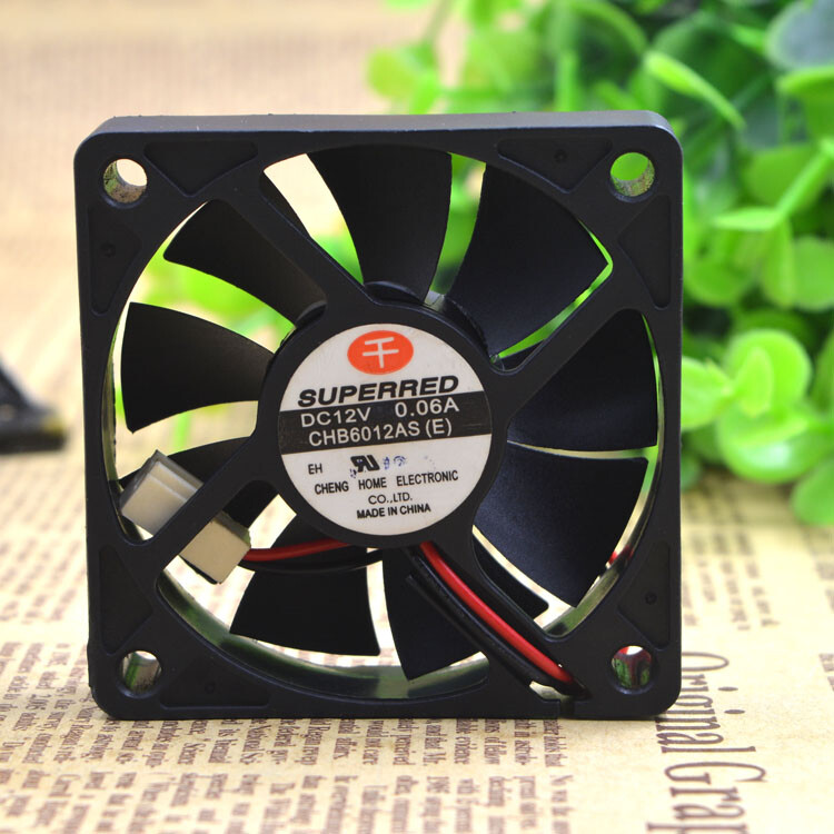 1PCS NEW for SUPERRED CHB6012AS 12V 0.06 ultra-quiet cooling fan Fast Delivery