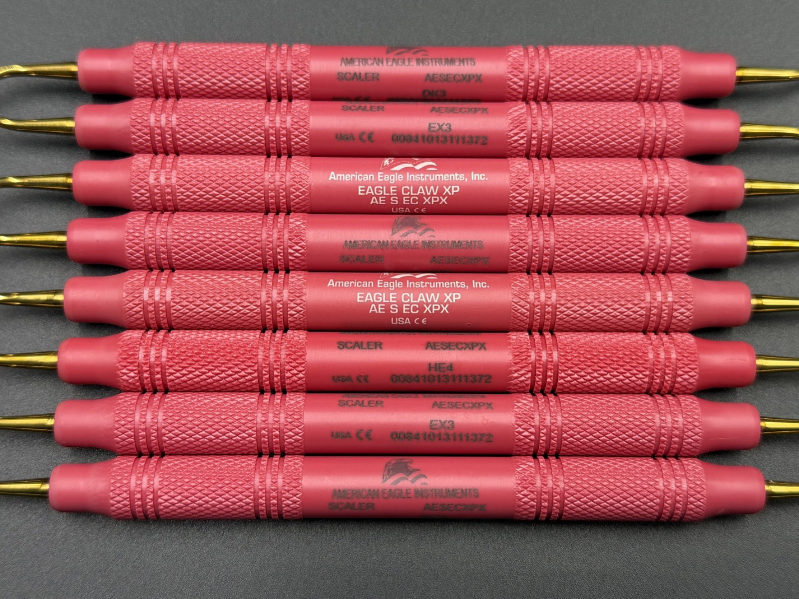 Lot of 8 American Eagle Dental Scalers