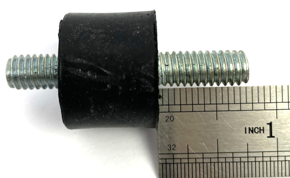 4-Rubber Vibration Noise Mounts 1/4″