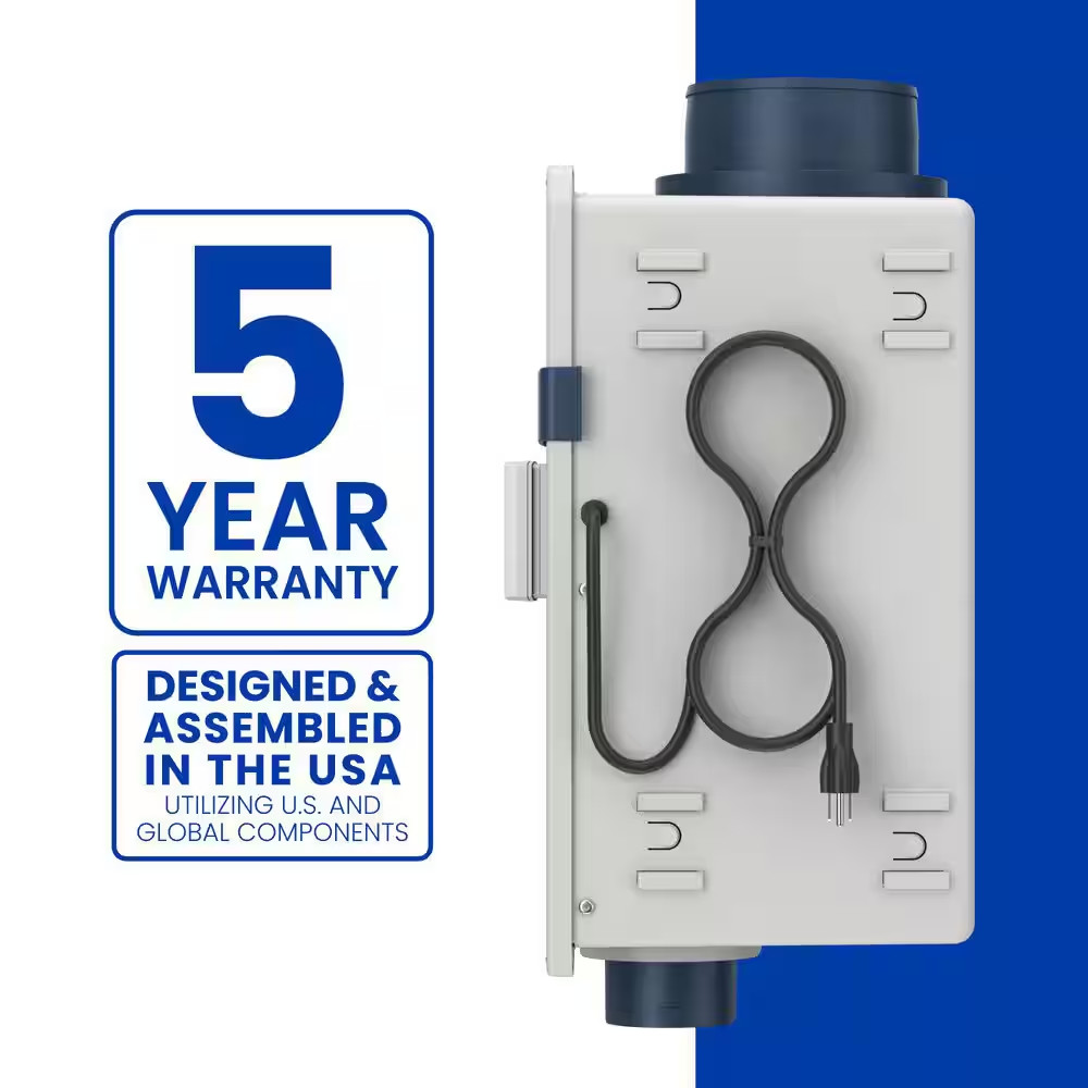8145 Fresh Air Ventilator with Integrated Control, Powered Damper, and Filter