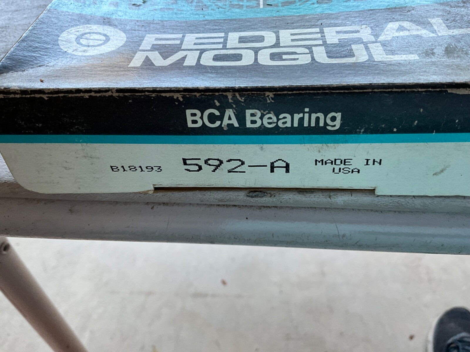 (1) Federal Mogul Bower BCA 592-A Bearing Cup NOS
