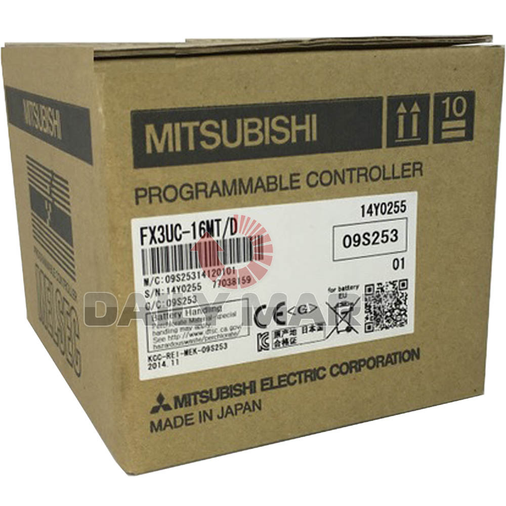 Brand New in Box Mitsubishi FX3UC-16MT/D PLC