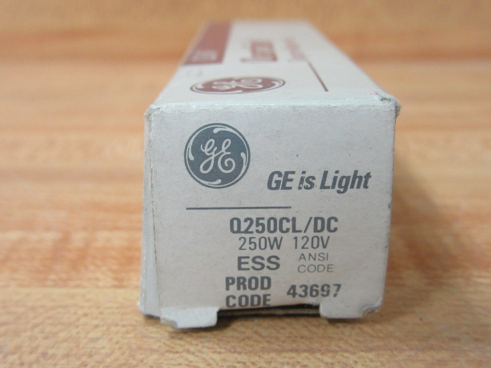 General Electric 43697 Lamp Q250CL/DC